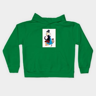 Doodle funny art Kids Hoodie